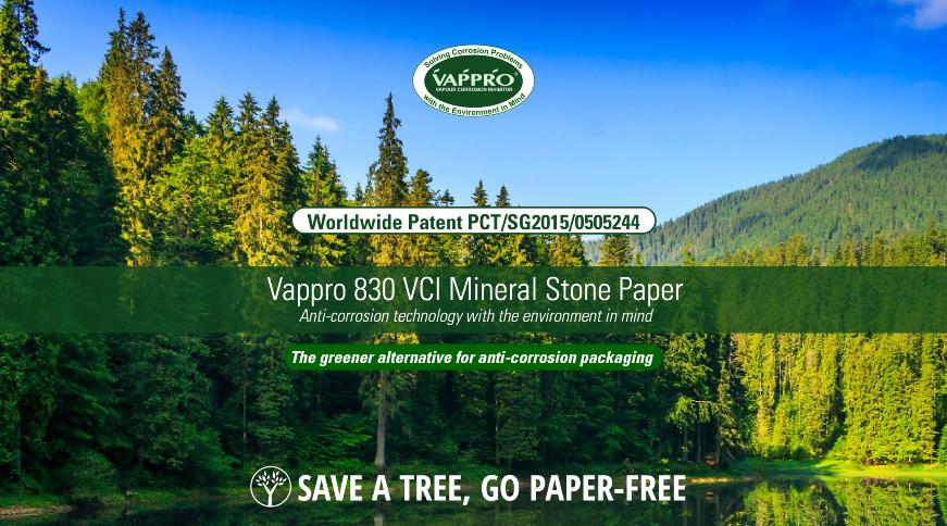 Vappro 830 VCI Mineral Stone Paper